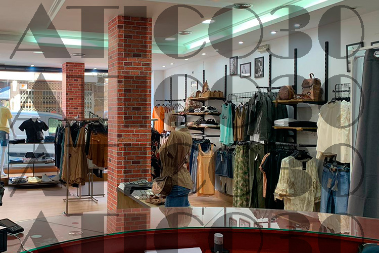 Ejemplo del interior de una tienda ATICO30